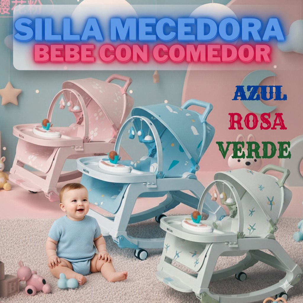SILLA BABY COMEDERO MAMA FELIZ